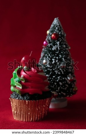 Similar – Image, Stock Photo cupcake christmas tree