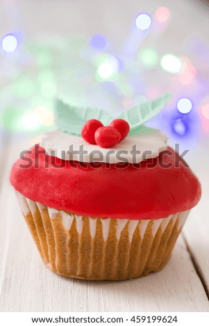 Similar – Christmas cupcake Food