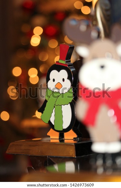Christmas Decor Joy Warmth Season Displayed Stock Image Download Now