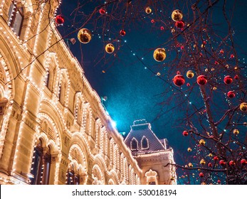 Christmas Decorated City