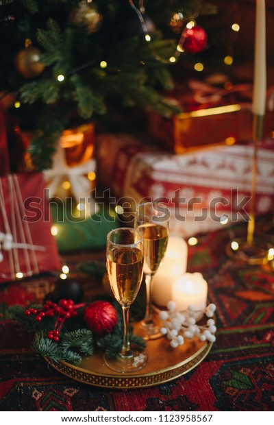 Christmas Decoration Home Stock Photo (Edit Now) 1123958567