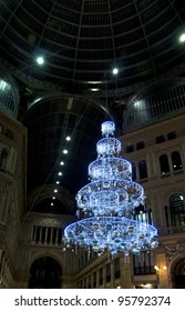 Christmas Decoration In Naples, Italy