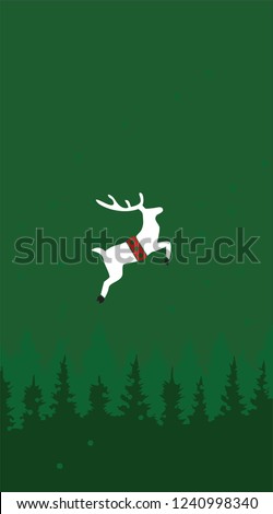 christmas deer gucci colour wallpaper smart phone android vector HD