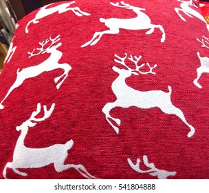 Christmas deer pattern