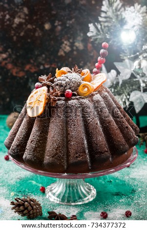 christmas dessert gingerbred christmas fruitcake with rustic decorations christmas cake - Christmas Dessert Decorations christmas dessert gingerbred christmas fruitcake with rustic decorations christmas cake - Christmas Dessert Decorations