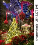 Christmas display at Phipps Conservatory, Pittsburgh Pennsylvania