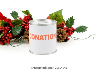 Christmas Donation, Concept Of Charity