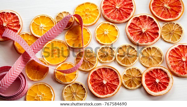 Christmas Dry Fruits Decoration Stock Photo Edit Now 767584690