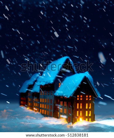 Image, Stock Photo Kevin alone in … Winter