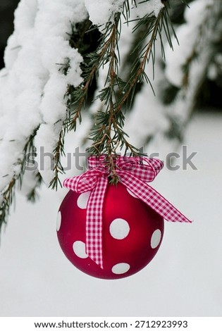 Christmas is getting closer, pine trees are starting to be decorated with knick-knacks on display 