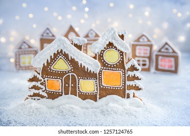 Cute Log House On Page Opened Stock Illustration 329034422