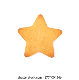 Christmas gingerbread in the shape of a star, isolated on a white background. festive treats for Christmas and new year. Christmas tree decoration - Powered by Shutterstock