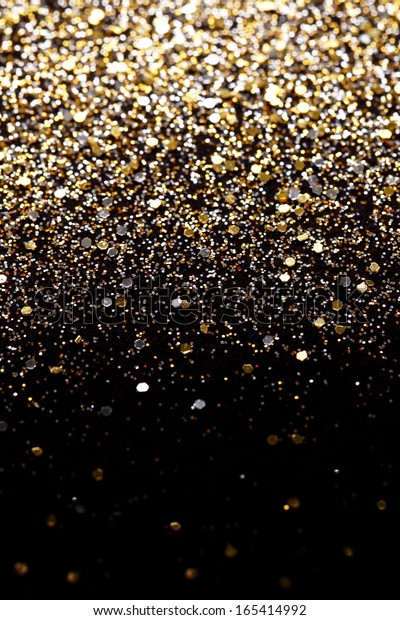 silver and gold sparkle background