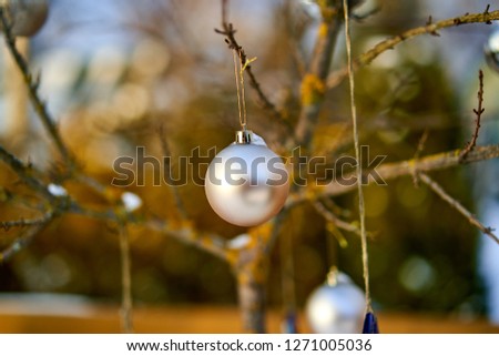 Similar – Image, Stock Photo Balls & Dots Winter