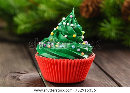 Similar – cupcake christmas tree