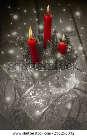 Similar – Image, Stock Photo Christmas lighting Design