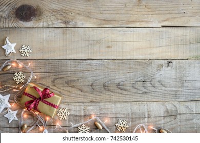 Christmas holiday background with copy-space - Powered by Shutterstock