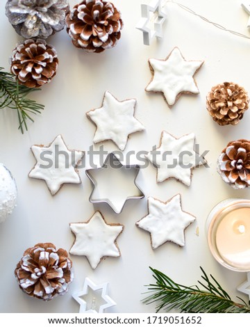 Christmas Holiday Cookies Sweet White