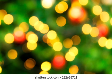 Christmas Lights Bokeh