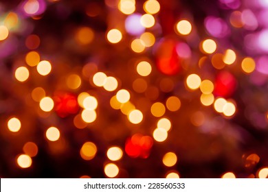 Christmas Lights Bokeh