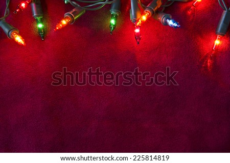 christmas lights border