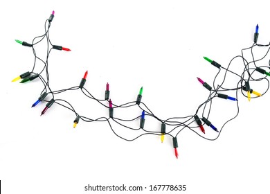 Christmas Lights Isolated