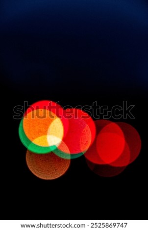 Similar – Image, Stock Photo Urban blur night lights IV