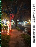 Christmas Lights in Willow Glen San Jose, CA