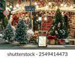 Christmas market atmosphere at Hang Ma in old quarter at Hanoi, Vietnam