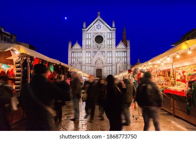 Christmas Market In Florence, Italy