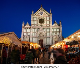 Christmas Market In Florence, Italy