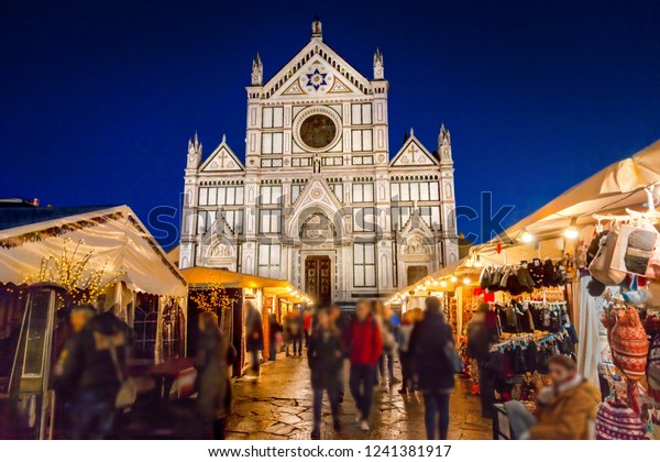 Florence Italy Christmas Markets 2022 Christmas Market Florence Italy Stock Photo (Edit Now) 1241381917