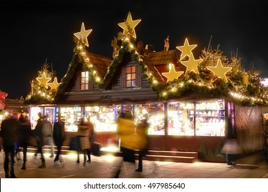 Christmas Market In Germany, Stuttgart