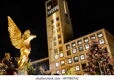 Christmas Market In Germany, Stuttgart