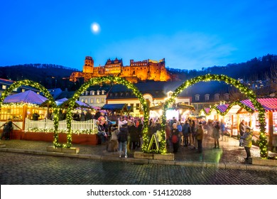 Christmas Market Heidelberg Stock Photo 514120288 | Shutterstock