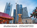  Christmas market on the Frankfurter Gutenberg, Roßmarkt, Frankfurt am Main, Hesse, Germany 