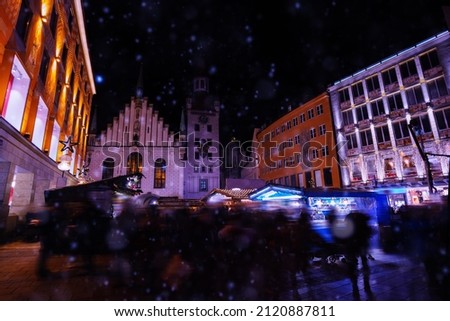 Similar – Foto Bild Hannover Marktkirche Nacht