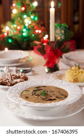 Christmas Mushroom Soup