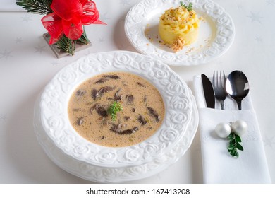 Christmas Mushroom Soup