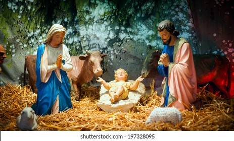 Christmas Crib Images Stock Photos Vectors Shutterstock