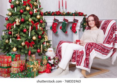 Christmas Jumper Green Stock Photos Images Photography