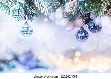 Christmas New Year Holiday Background Stock Photo 1222624099 | Shutterstock