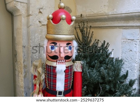 christmas nutcracker figure christmas time