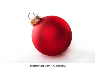 Royalty Free Boule De Noël Rouge Stock Images Photos