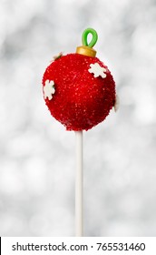 Christmas Ornament Cake Pop.