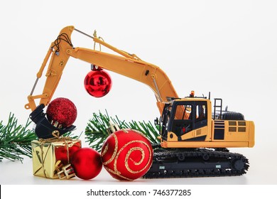 580 Excavator Christmas Stock Photos, Images & Photography | Shutterstock