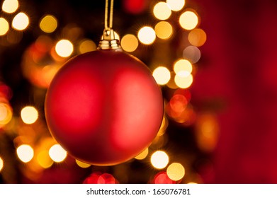 Christmas Ornament Red Ball