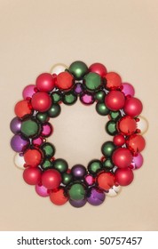 Christmas Ornament Wreath