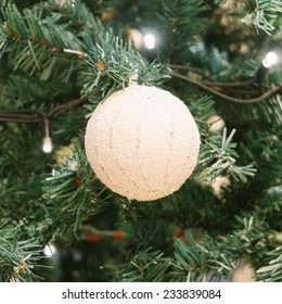 Christmas ornaments on the Christmas tree - Shutterstock ID 233839084