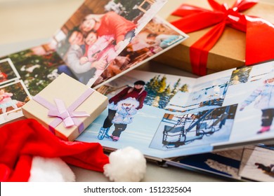 Christmas Photo Book, Gifts On The Table